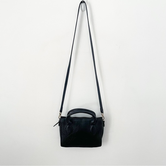 Foley + Corinna Gabby Small Leather Satchel in Black - Picture 6 of 12